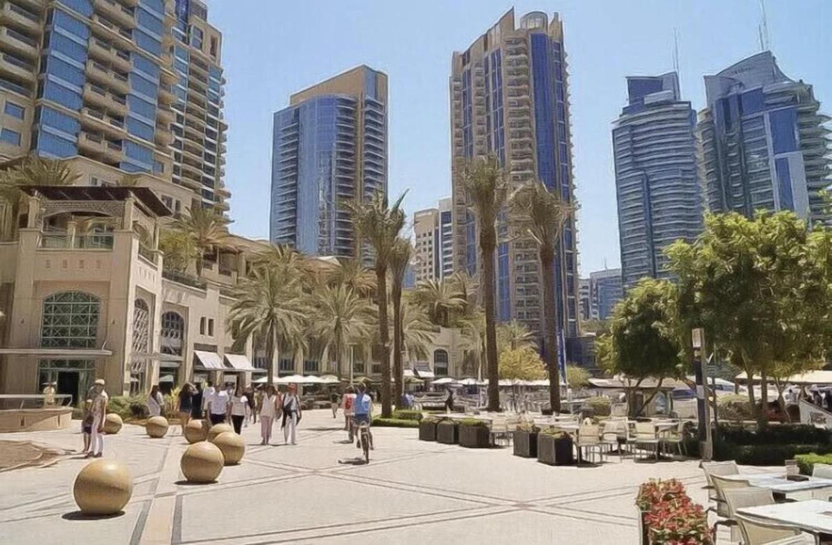 Luxury Apartments In Dubai Marina Exterior photo